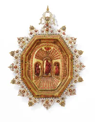 Frame Depicting the Virgin Mary, Trapani, Early 17th Century