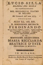 Frontispiece from Mozart