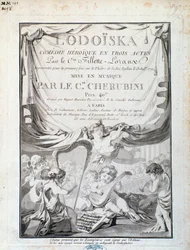 Frontispiece of Lodoiska, opera by Luigi Cherubini