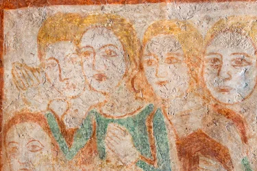 Group of Faithful (fresco)