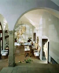 Hall of the Villa Il Trebbio