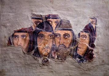 Heads of Oriental Monks