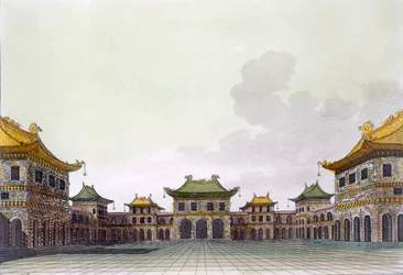 Home of a rich individual in Peking, c.1820s-30s