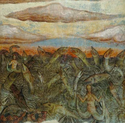 The Fish Jump from the Water (Detail)