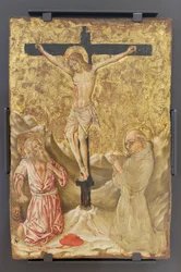 The Crucifix between Saint Jerome and Saint Bernard of Siena