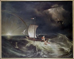 Independence Boat - Allegorical Composition