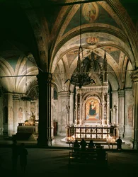 Interior View of the Church