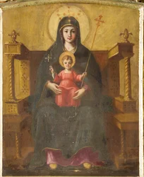 Madonna Enthroned with Child