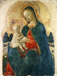 Madonna and Child in a Garden, Venetian Painter