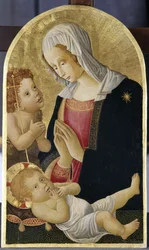 Madonna and Child with John the Baptist, c.1460