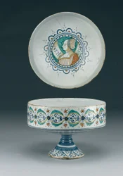 Majolica Cup, Deruta, c.1520