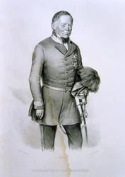 Maresciallo Radetzky Graff, illustration from The History of Italy