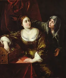 Martha and Mary or, Woman with Her Maid