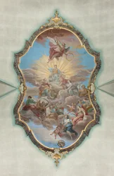 Milan, Church of San Francesco da Paola, Fresco Hall Palazzo