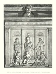 Mino da Fiesole, Altarpiece of Bishop Salutati, in Fiesole