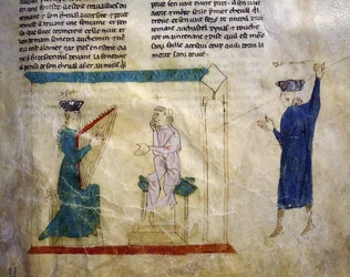 The Daughter of King Faramont Tries to Seduce Tristan, from The Story of Tristan