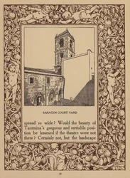 Page from Brochure for San Domenico Palace Hotel, Taormina