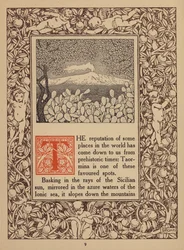 Page from Brochure for San Domenico Palace Hotel, Taormina