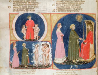 Conversation with Justinian, from The Divine Comedy