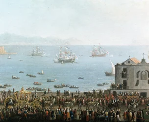 Piedigrotta feast in Naples on September 8 (detail)
