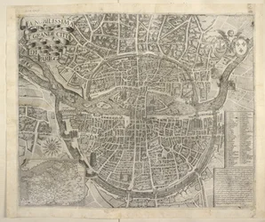 Plan of Paris