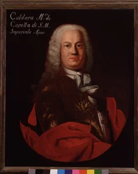 Portrait of Antonio Caldara, Italian Baroque Composer