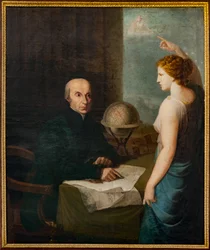 Portrait of Astronomer Giuseppe Piazzi, The Astronomical Observatory "Giuseppe Piazzi", the Pisana Tower