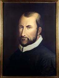 Portrait of Italian composer Giovanni Pierluigi da Palestrina