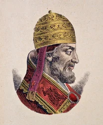 Portrait of Pope Adrian V (1276)