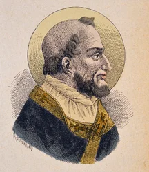 Portrait of Pope Anacletus (ca. 76-88)