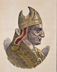 Portrait of Pope Boniface IV (608-615)