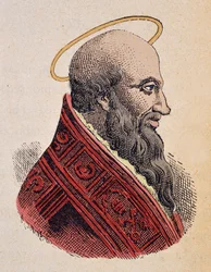 Portrait of Pope Eleutherius (ca. 175-189)