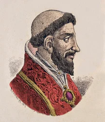 Portrait of Pope Stephen VIII (939-942)