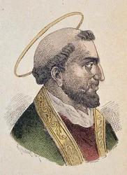 Portrait of Pope Evaristus I (97-107)