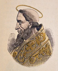 Portrait of Pope Gelasius I (492-496)