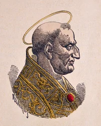 Portrait of Pope Gregory I the Great (590-604)