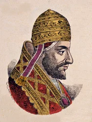 Portrait of Pope Gregory V (996-999)