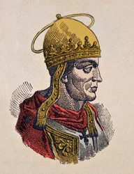 Portrait of Pope Hilarius (461-468)