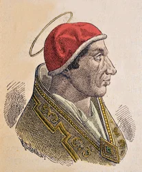 Portrait of Pope Hormisdas (514-523)