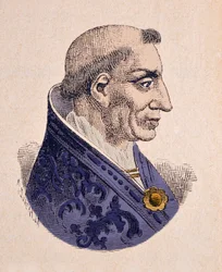 Portrait of Pope Innocent V (1276)
