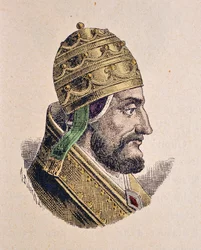 Portrait of Pope Martin IV (1281-1285)