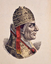 Portrait of Pope Nicholas IV (1288-1292)