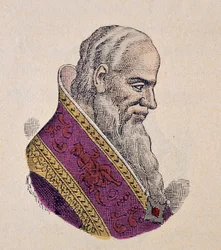 Portrait of Pope Serge IV (1009-1012)