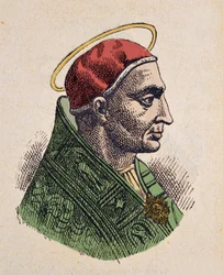 Portrait of Pope Siricius