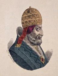 Portrait of Pope Urban III (1185-1187)