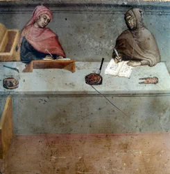 Representation of a Camerlinguist, Assistant of a Copyist