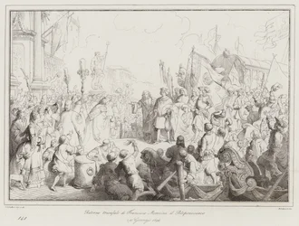 Triumphal Return of Francesco Morosini the Peloponnesian