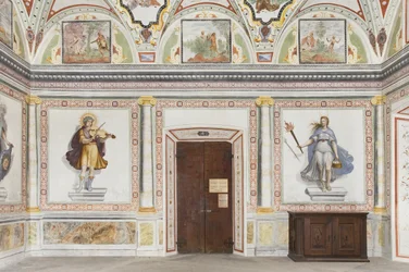Room of Jupiter and Mercury: Apollo and Diana