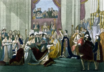 Consecration of Emperor Napoleon I and coronation of Empress Joséphine in Notre-Dame on December 2