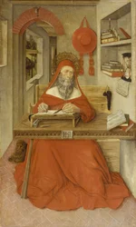 Saint Jerome in his Study